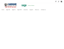 Tablet Screenshot of careware.com.my